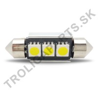LED žiarovka 12V 10W SV10x36mm CANbus