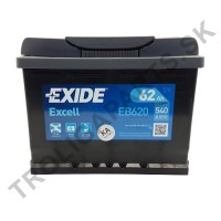 Autobatéria 62Ah/12V EXIDE