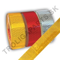 Reflexný pás na plachtu žltý